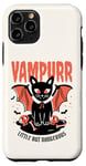 iPhone 11 Pro Vampurr Little But Dangerous Cat Cute Vampire Design Case