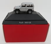 MICRO HERPA HO 1/87 MB MERCEDES-BENZ PUCH 300 GE 4X4 GRIS ARGENT IN BOX