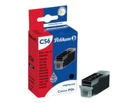 Pelikan C56 - 24 ml - noir - cartouche d'encre (équivalent à : Canon PGI-550PGBK XL ) - pour Canon PIXMA iP8750, iX6850, MG5550, MG5650, MG6450, MG6650, MG7150, MG7550, MX725, MX925