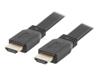 Lanberg - Premium Hög Hastighet - Hdmi-Kabel Med Ethernet - Hdmi Hane Till Hdmi Hane - 1 M - Svart - Stöd För 4K