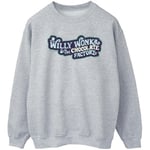 Sweat-shirt Willy Wonka  Chocolate Factory Logo