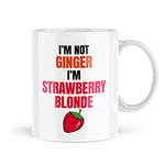 Strawberry Blonde Ginger Mugs Sarcasm Mug Cup Funny Mugs Coffee Friends Work Office Leaving Coffee Gift Unique Cup for Women Men 10 OZ Novelty Joke 18th 21st 30th 40th 50th 60th Birthday MRA12