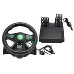 Pc Racing Wheel Game Steering Wheel 180 Degree Car Racing Driving Wheel With Ped