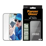 PanzerGlass iPhone 16 Pro Ceramic Skärmskydd (with EasyAligner) Ultra Wide Fit