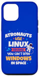 iPhone 12/12 Pro Astronauts use Linux coz they cannot open windows in space Case