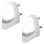 2 Pack Automatic LED Night Light - Plug in & Energy Saving Dusk 2 Dawn LED Night Light Sensitive Night Light