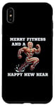 iPhone XS Max Merry Fitness Happy New Rear Workout Christmas Cookie Case