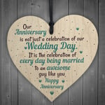 Wedding Anniversary Gifts Heart First Wedding Anniversary Card Husband For Him