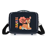 Disney Bambi Trousse de toilette adaptable avec bandoulière bleue 29 x 21 x 15 cm rigide ABS 9,14 l