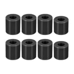 16mm/18mm 3D Printer Heat Bed Parts, Silicone Solid Bed Mounts,Black 2set