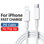 PD Cable for iPhone 1m Câble de charge rapide USB PD , Apple iPhone