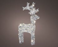 Kaemingk Christmas 120 LED Indoor Outdoor Acrylic Reindeer 120cm/1.2m WARM WHITE