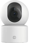 Xiaomi Smart Camera C301 - Caméra de Surveillance avec résolution 2K 2304p (3MP), 360°, Vision Nocturne, détection de Mouvement avec IA, Prend en Charge la Carte SD, Blanc