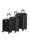 Prime 3 Pc Set 8 Wheel Hardshell Expandable Suitcases