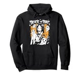 Sexy Anime Manga Halloween Ghost Girl with Trick or Treat Pullover Hoodie