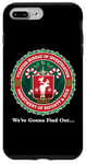 iPhone 7 Plus/8 Plus Christmas Yuletide Holiday Bureau of Investigation Deer Seal Case