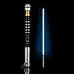 JLKJBH Luminous Sound Effect Lightsaber Rgb Toy Sword Props Gift Laser Sword, Metal Handle Lighting Toy