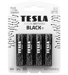 ALKALINE BATTERI TESLA BLACK+ LR6 B4 1,5V 4 STK