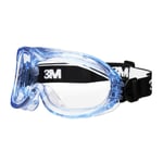 3m™ fahrenheit™ tettsittende vernebriller, tn-wear, indirekte ventilasjon, hoderem i neopren, antidugg, klar acetatlinse, 71360-00013, 10 per eske