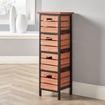 Grasmere 4 Drawer Tallboy Storage Unit