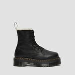 Dr Martens Jadon Faux Fur Lined Platform Stövlar Svart EU 38 Man