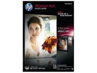 PAPIER HP PREMIUM PLUS SEMI-BRILLANT A4 300g 20 feuilles / cr673a 20f