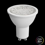 Unison Zoom LED-lampa GU10 7W justerbar i 3 diffusionsvinklar 3000K