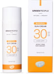 Green People Mineral Sun Cream SPF30 50ml| Natural, Organic Zinc Oxide Sunscreen