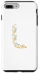 Coque pour iPhone 7 Plus/8 Plus Fleur Multi Motif - L - Design - Alphabet - Marqueur