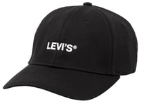 Levi's Femme Womens Youth Sport Cap HEADGEAR, REGULAR BLACK, Taille unique EU