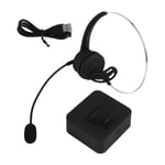  Bluetooth Headset with Mic, Charging Base, Hi-Fi Noise Cancelling4364