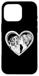 iPhone 16 Pro Saint Bernard Mom Dog Art Valentine's Day Heart Case