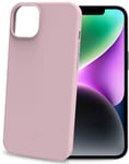 Celly Planet Soft GRS-deksel (iPhone 15) - Rosa