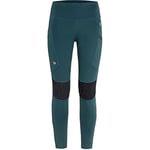 Fjallraven 87143-570 Abisko Trekking Tights HD W Pants Women's Mountain Blue Size XL