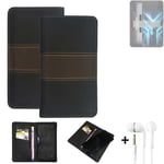 Phone Case + earphones for Cubot X70 Wallet Cover Bookstyle protective