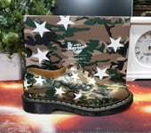 NEW IN BOX!!! Dr Martens 1461 Camo Sophnet X End Military Print Shoes Size UK 6