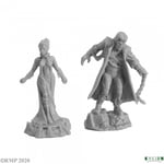 2 x GRAVEFLESH SERVANTS - BONES REAPER figurine miniature d&d frankenstein 77729