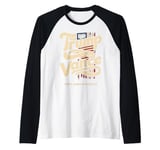 Red Trump T Shirt Raglan Baseball Tee