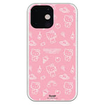 Personalaizer iPhone 13 Mini Case - Hello Kitty Pattern on Pink