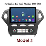 QWEAS Android 8.1 GPS Navigation system for Ford Mondeo 2007-2013 Car Radio Bluetooth/USB/AM/FM/AUX/USB/Mirror Link SWC DVD Multimedia Player