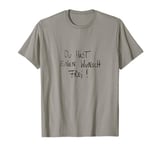 Du hast einen Wunsch frei, funny t-shirt with saying print T-Shirt