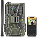 Caméra de Chasse 4K 4G 36MP APP iOS et Android + Chargeur + SD 256Go YONIS