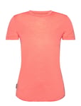 Women Merino 125 Cool-Lite™ Sphere Iii Ss Tee Sport T-shirts & Tops Short-sleeved Pink Icebreaker