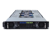 Gigabyte G292-280 (Rev. 100) - Server - Kan Monteras I Rack - 2U - 2-Vägs - Ingen Cpu Upp Till - Ram 0 Gb - Sata - Hot-Swap 2.5" Vik/Vikar - Ingen Hdd - Ast2600 - 10 Gigabit Ethernet - Inget Os - Skärm: Ingen