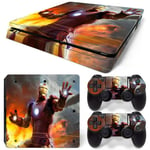 Kit De Autocollants Skin Decal Pour Console De Jeu Ps4 Slim Full Body Call Of Duty Black Ops Ops 2 3 4, T1tn-Ps4slim-0978