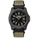 Timex Mens Black Camper Expedition Watch RRP £39.99. New and Boxed.