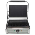 Exxent Klämgrill Panini, räfflad 410x395x210mm