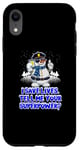 iPhone XR I Save Lives Tell Me Your Superpower Funny Police Officer Case