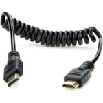 Atomos Full HDMI to Full HDMI Coiled kabel 30-45cm