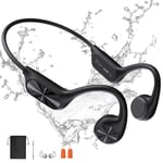 sayrelances Swimming Headphones,Bone Conduction Headphones 5.4,IPX8 Waterproof,32G Memory Sports Headphones,Underwater Headphones with MP3-Player for Swimming,Open Earphones for Swimming Running